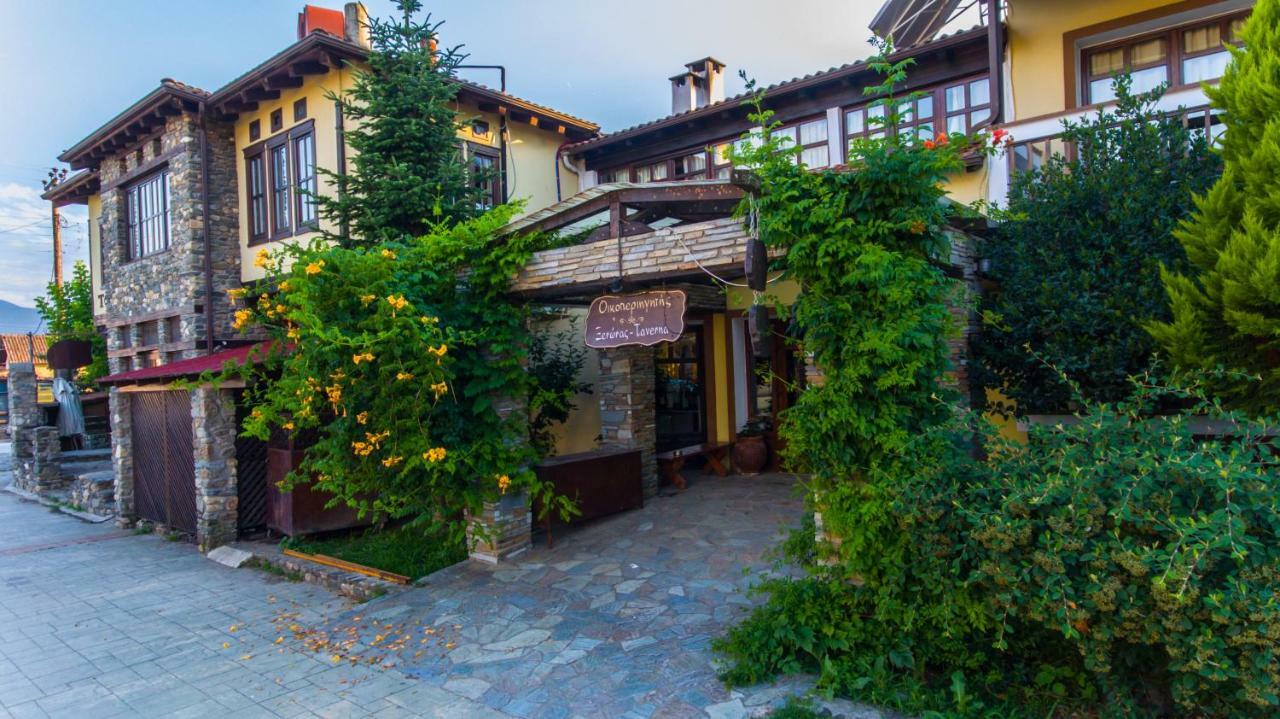 Oikoperiigitis Hotel Kerkíni Exterior foto